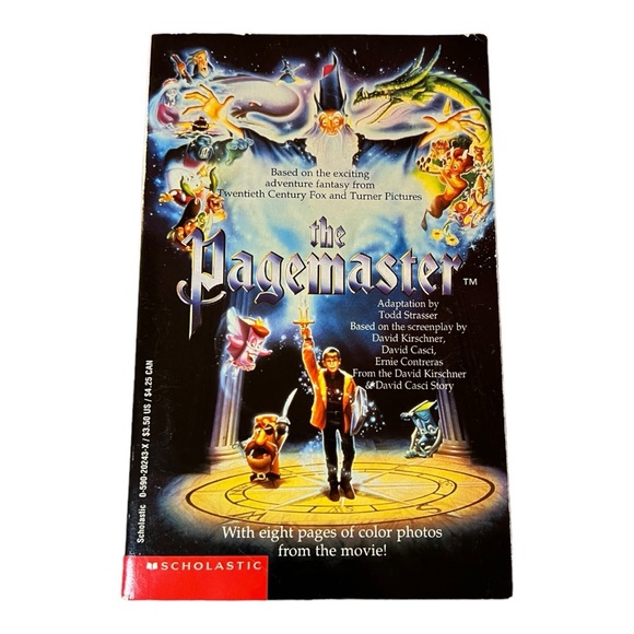 The Pagemaster Book Adaptation Vintage 1994 - Picture 1 of 5